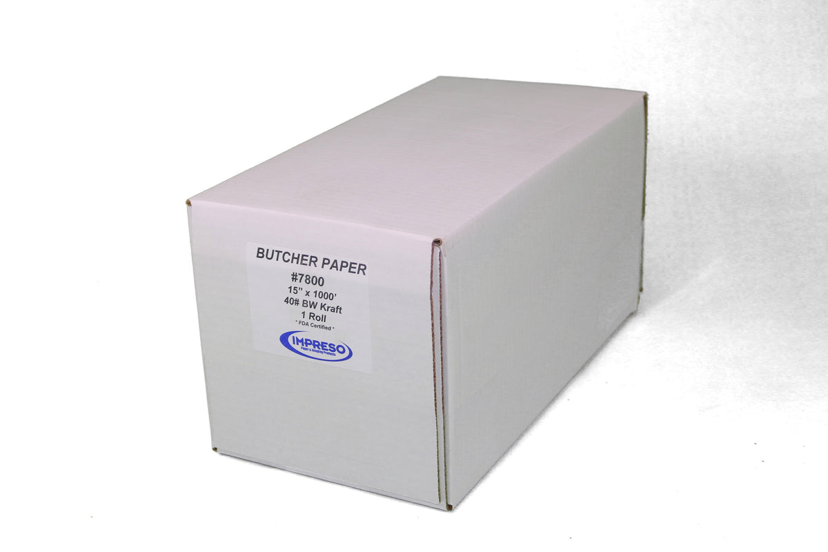 Butcher Paper  White 15 x 800' Butcher Paper Roll