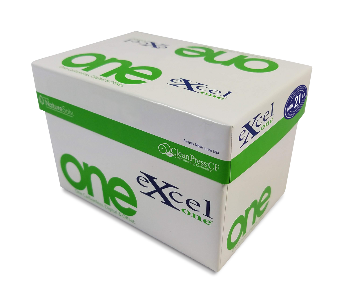 8.5 x 11 Excel One (230949) Carbonless Paper, 2 Part (Canary/White), 1