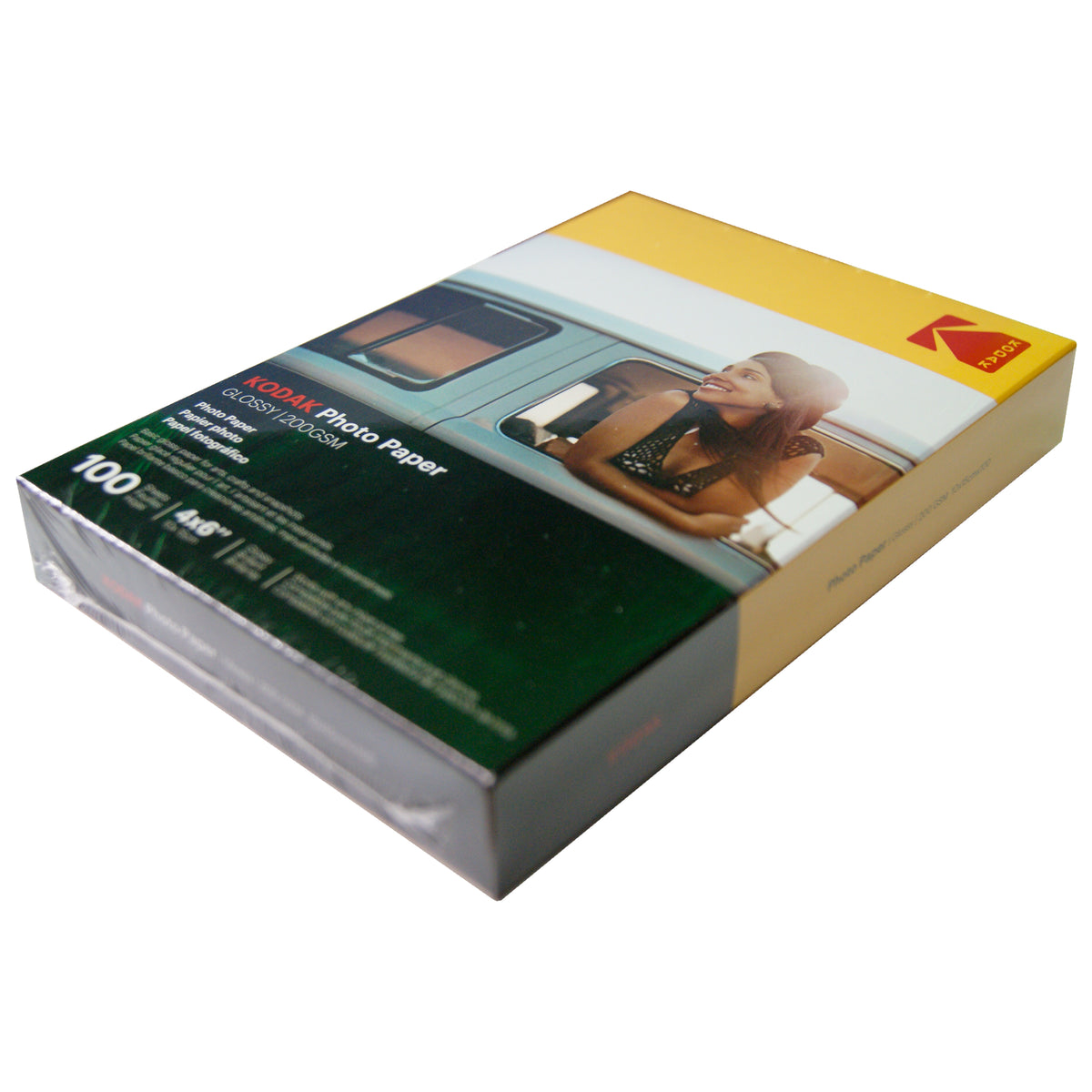 200g Kodak Glossy Photo Paper, 8.5 x 11, 100/Pack (9891-189