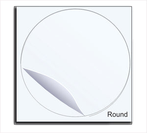 ROUND Floor Graphic - Red Directional Arrows (25 ct)