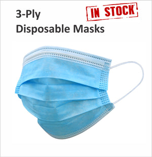 50 ct. 3-Ply Disposable Mask