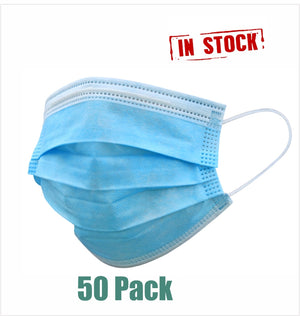 50 ct. 3-Ply Disposable Mask