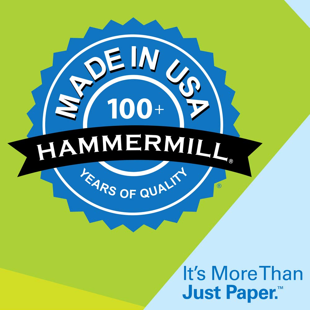  Hammermill Printer Paper, 20 lb Copy Plus, 8.5 x 11 - 10 Ream  (5,000 Sheets) - 92 Bright, Made in the USA : Office Products