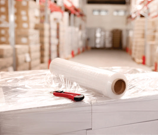 Stretch Film Wrap - 18" x 1,500 FT (80 Gauge) 4 Rolls – Paper and Supply